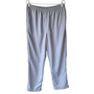 Southern Lady Size 16 Gray Polyester Two Pocket Pull On Pants 29in Inseam